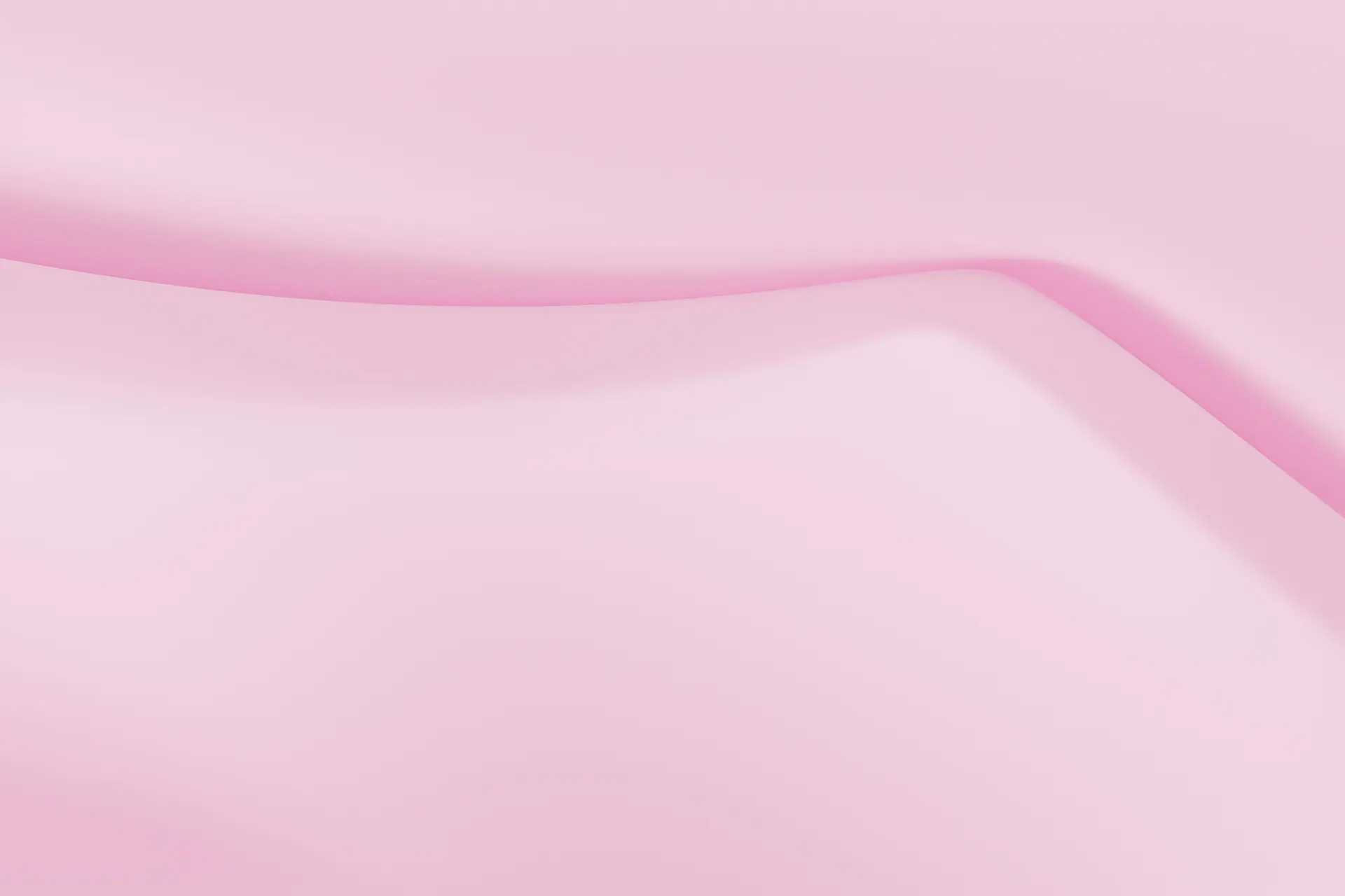Pale pink gradient fold